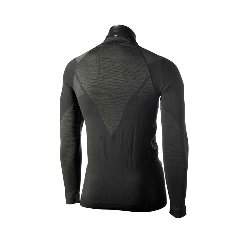 Термобелье мужское верх Mico MLS Round Neck Shirt Warm Control Nero