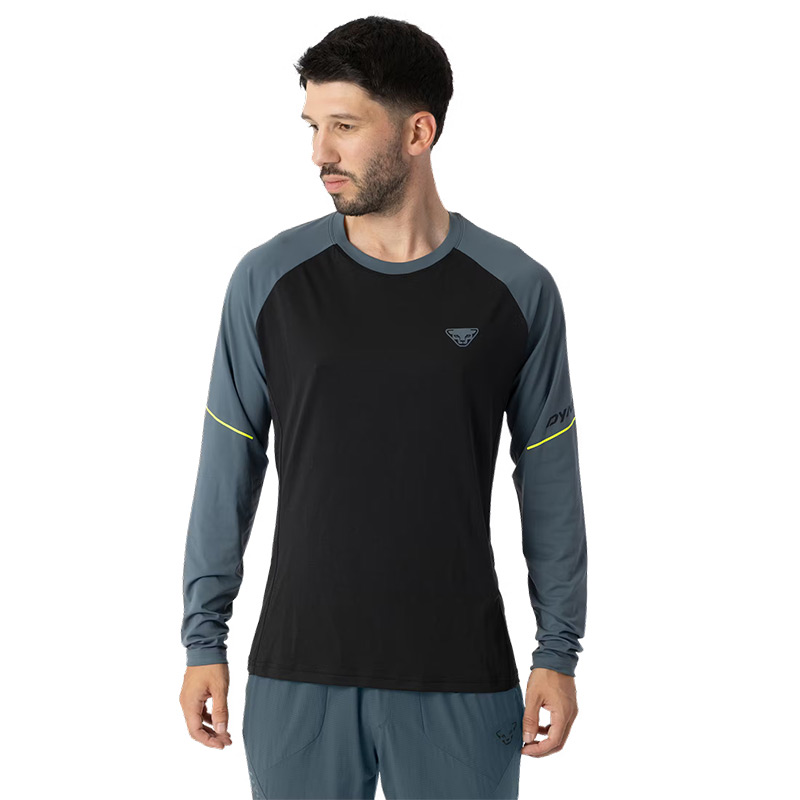 Футболка мужская с длинным рукавом Dynafit ALPINE PRO M L/S TEE Cinder