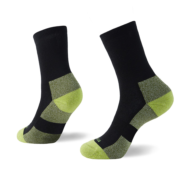 Носки Medium weight Crew hiking socks Black/Grey/Green