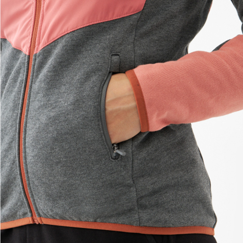 Кофта женская VIKING CREEK HOODIE W JKT-4008 Llight Pink-Grey