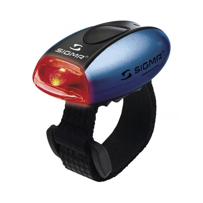 Фонарь MICRO BLUE/LED-Red голубой