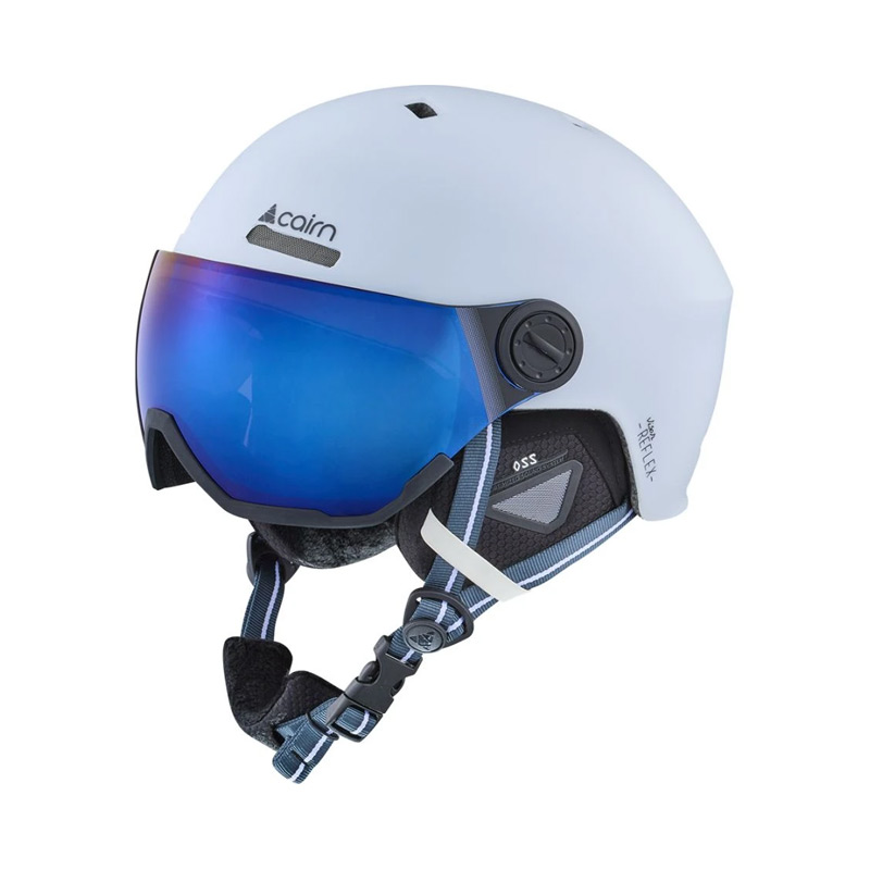 Горнолыжный шлем Cairn REFLEX VISOR Matt White