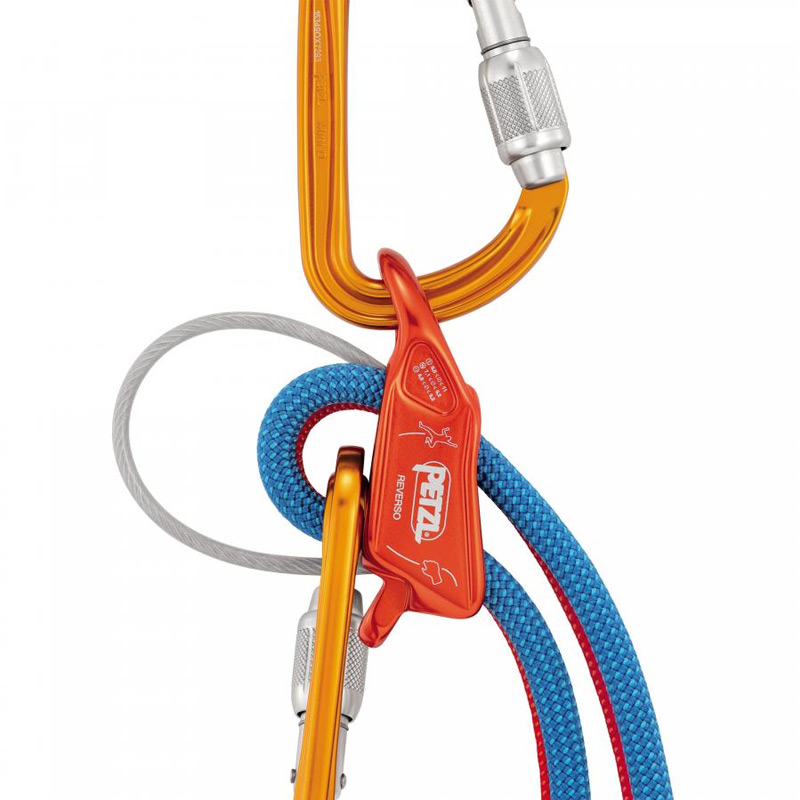 Спусковое устройство PETZL REVERSO Grey