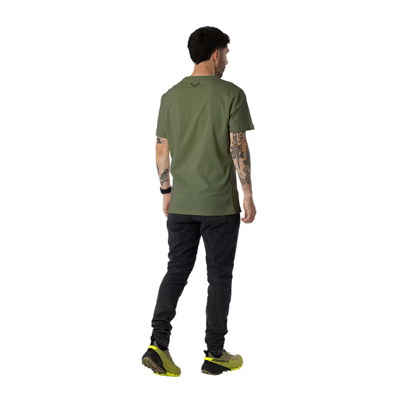 Футболка мужская Dynafit GRAPHIC CO M S/S TEE Military Green