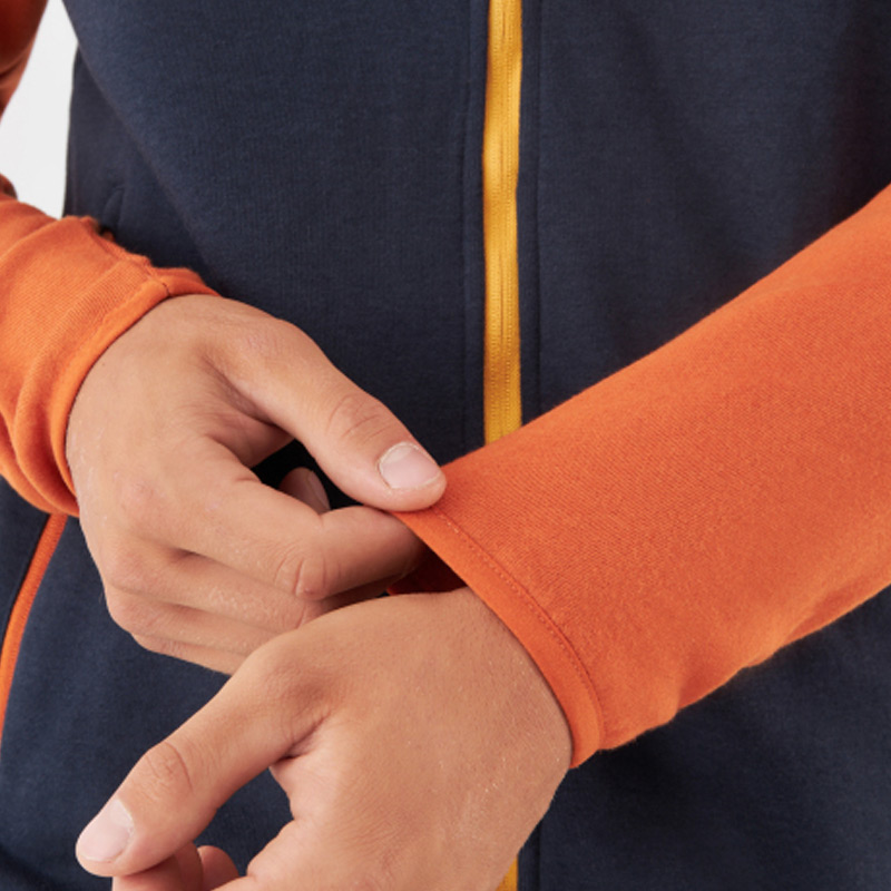 Кофта мужская VIKING CREEK HOODIE M JKT-5419 Orange-Navy