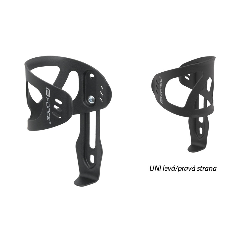 Держатель для велобутыля bottle cage FORCE UNI Al, Matt Black