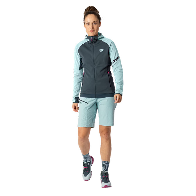 Кофта женская Dynafit TRANSALPER THERMAL W HOODY JKT Cloud Blue