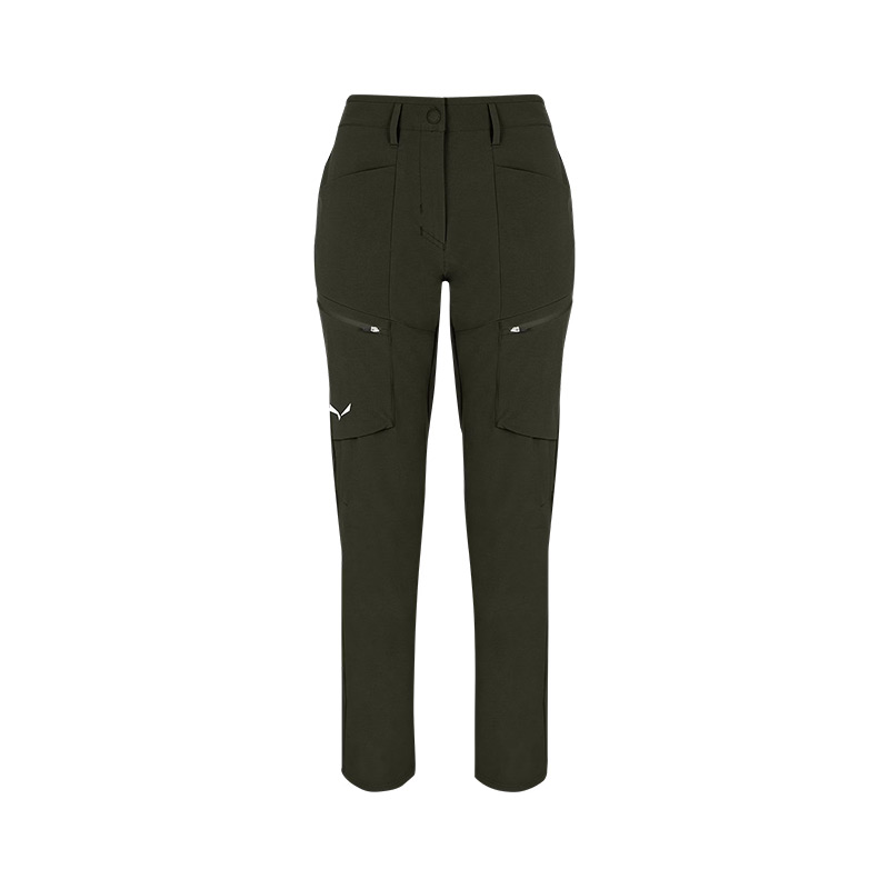 Брюки женские Salewa PUEZ DST W CARGO PNT-5280 Dark Olive