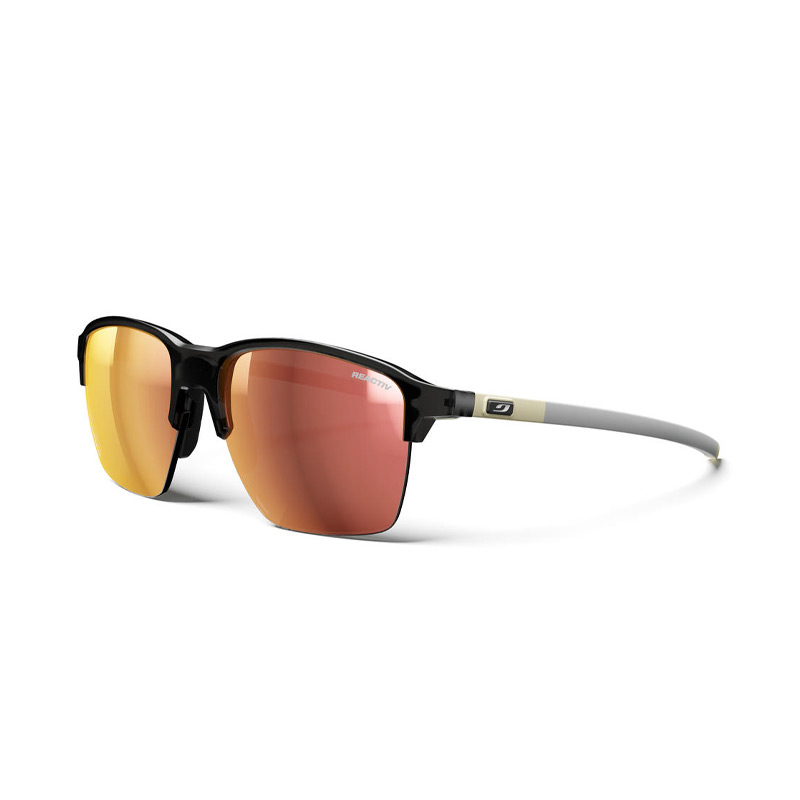 Очки CROSSLINE BLACK/MATT BEIGE REACTIV 1-3 GLARE CONTROL GOLD PINK