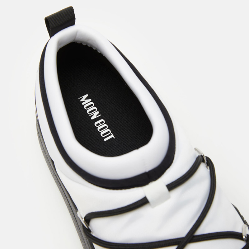 Слипоны женские MOON BOOT PARK ICON BLACK-WHITE