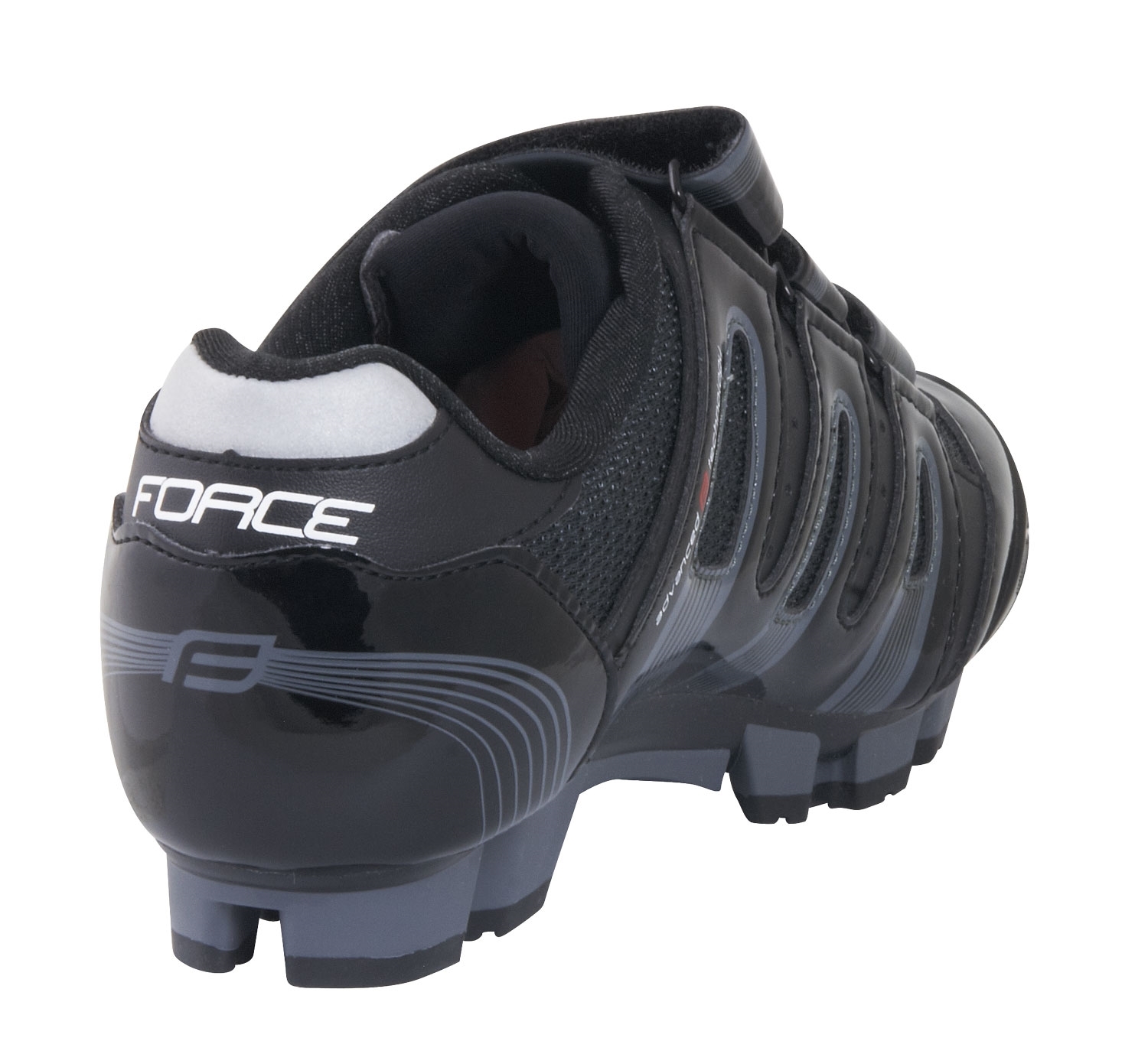 Туфли велосипедные shoes FORCE MTB FREE black