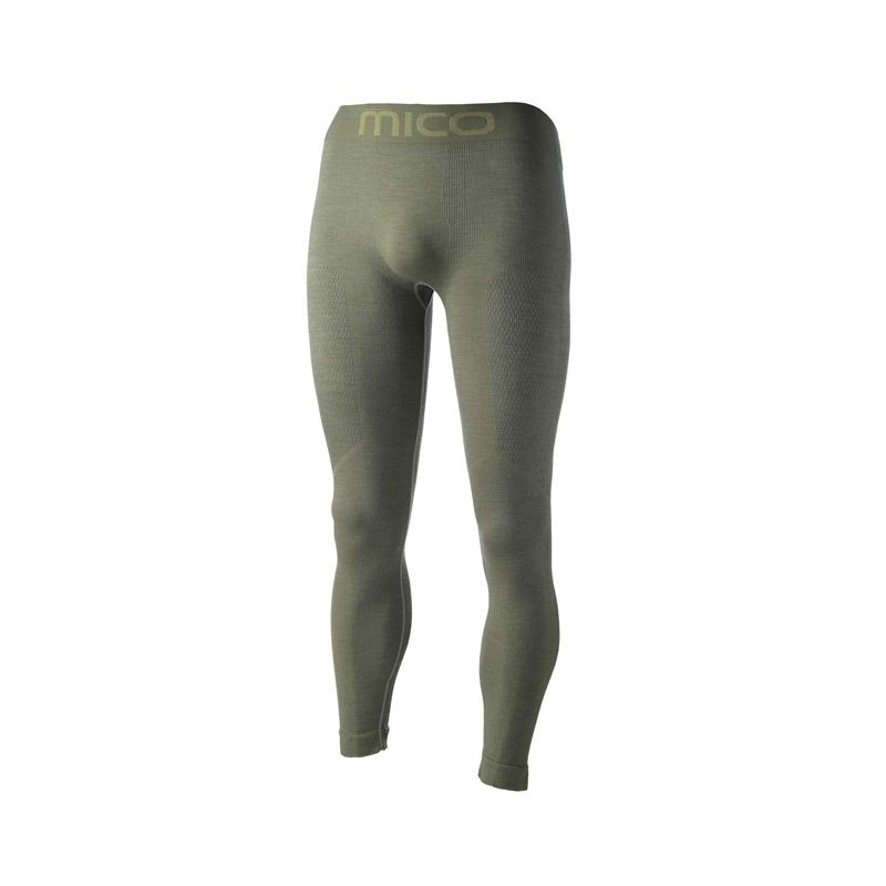 Термобелье мужское низ Mico MLTight Pnt SuperThermo Merino Verde Militare