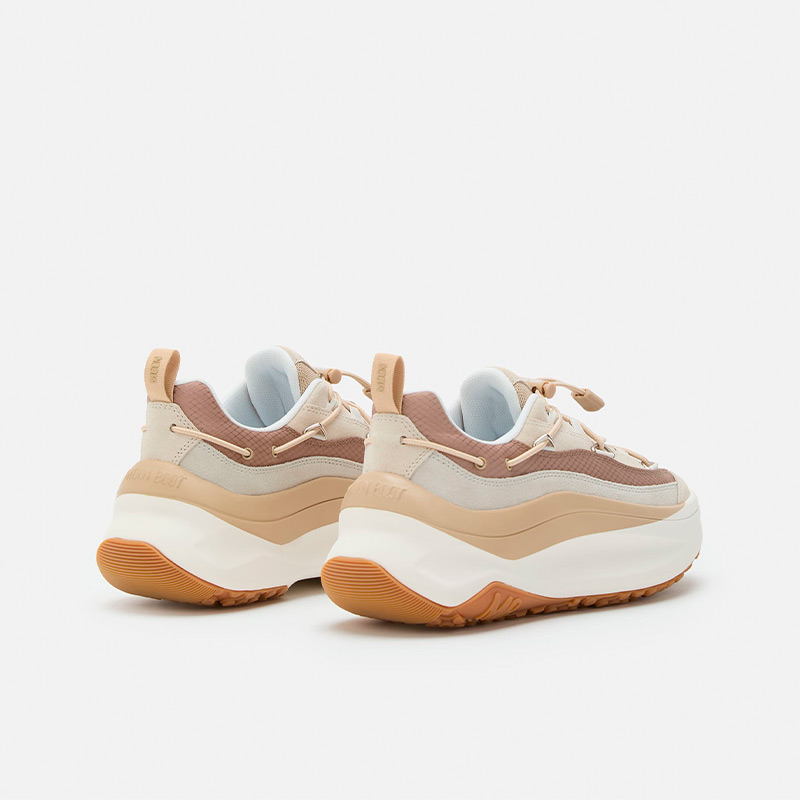 Кроссовки женские MOON BOOT MOON247 XLACE OFF WHITE-TAUPE