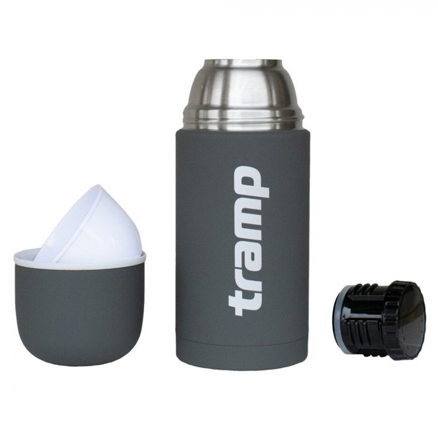 Термос TRAMP Soft Touch 0,75л Серый