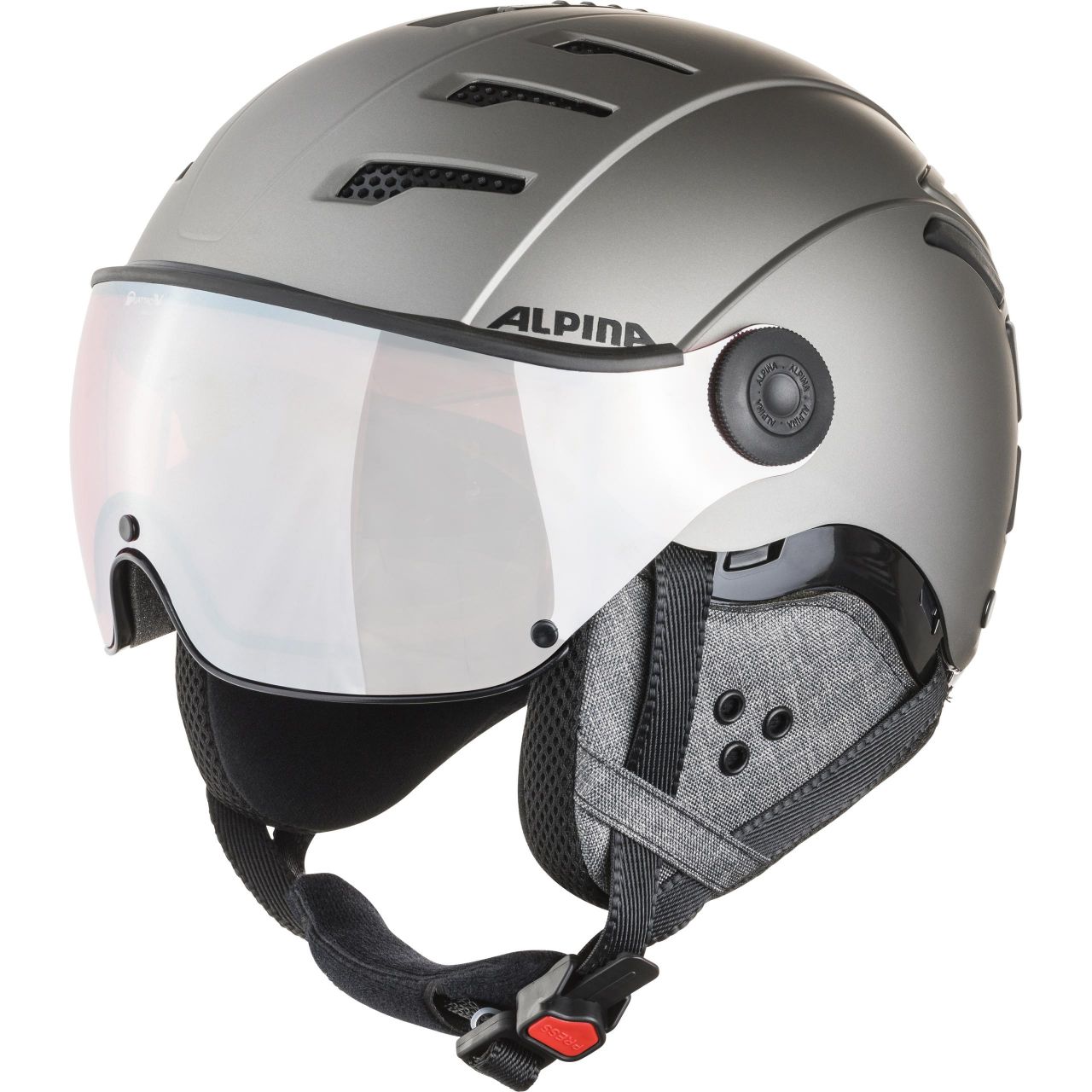 Горнолыжный шлем JUMP 2.0 QVM Qunmetal Matt