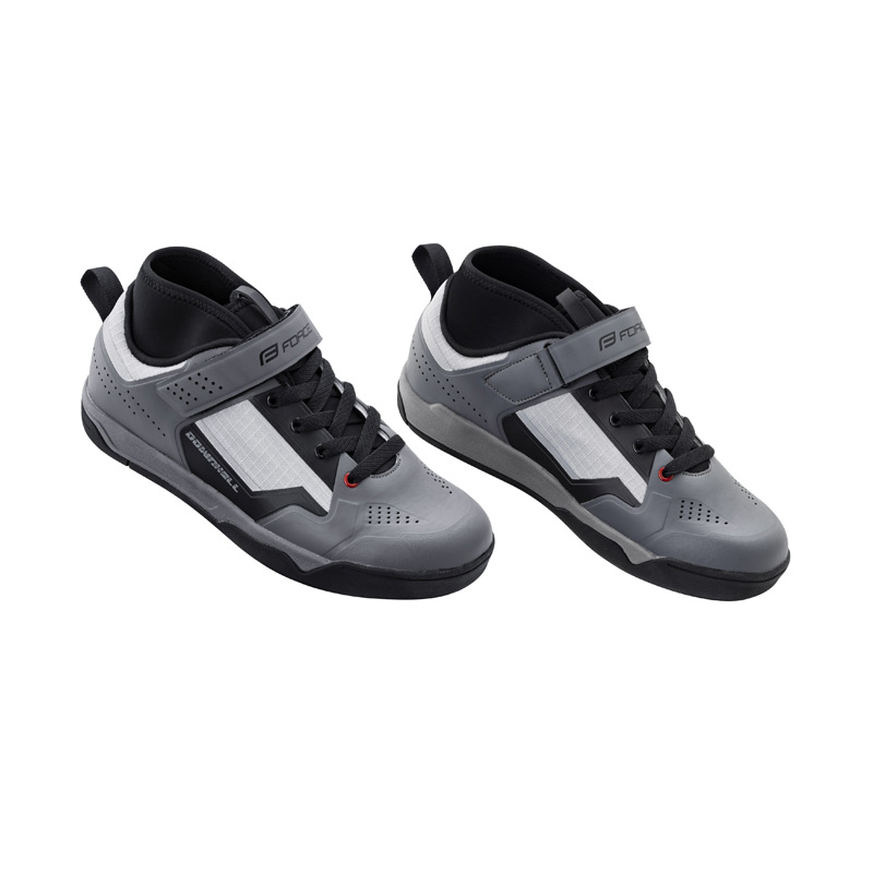 Туфли велосипедные shoes FORCE DOWNHILL grey/black