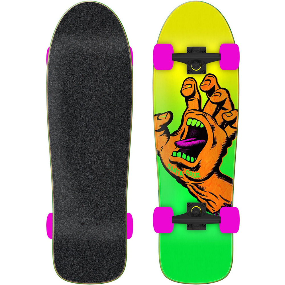 Скейт Missing Hand 9.7inx31.7in Cruzer Shaped Cruzer Santa Cruz