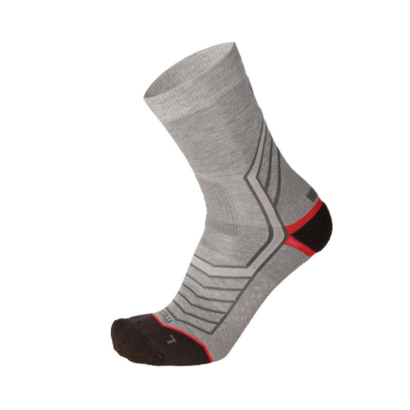 Носки унисекс Mico Medium W.Crew Trek Socks Odor Zero Grigio Melange