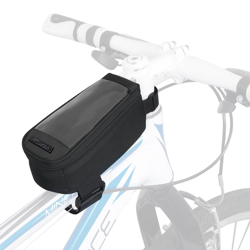 Сумка на раму для телефона bag frame FORCE PHONE 4" top Black