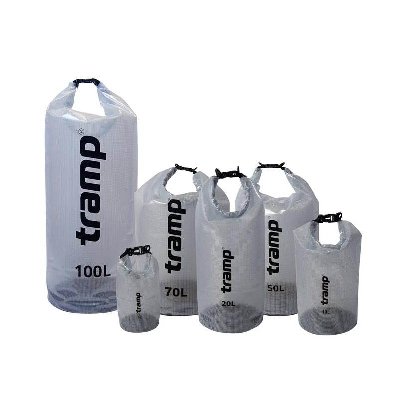 Гермомешок Tramp прозрачный 50л