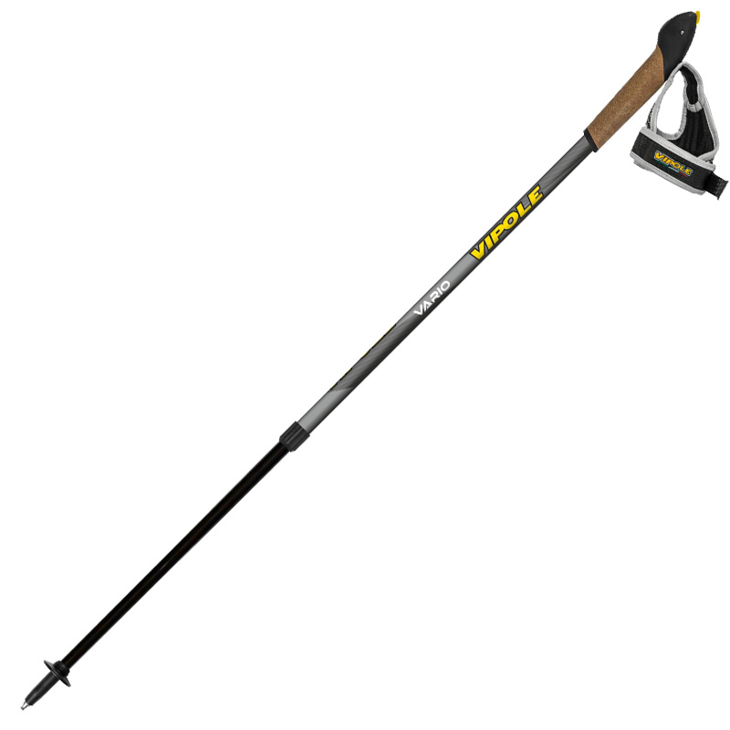 Палочки для скандинавской ходьбы Vipole VARIO NOVICE GREY 446g ALU