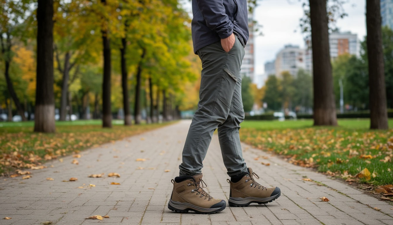 Треккинговые ботинки