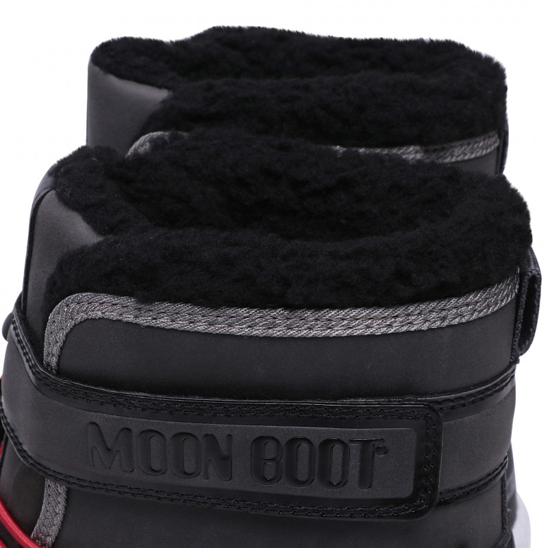 Сапоги детские MOON BOOT JR BOY BOOT WP BLACK/CASTELROCK