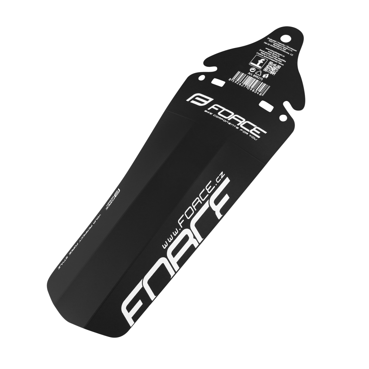 Крыло на раму заднее mundguard FORCE under saddle, Black