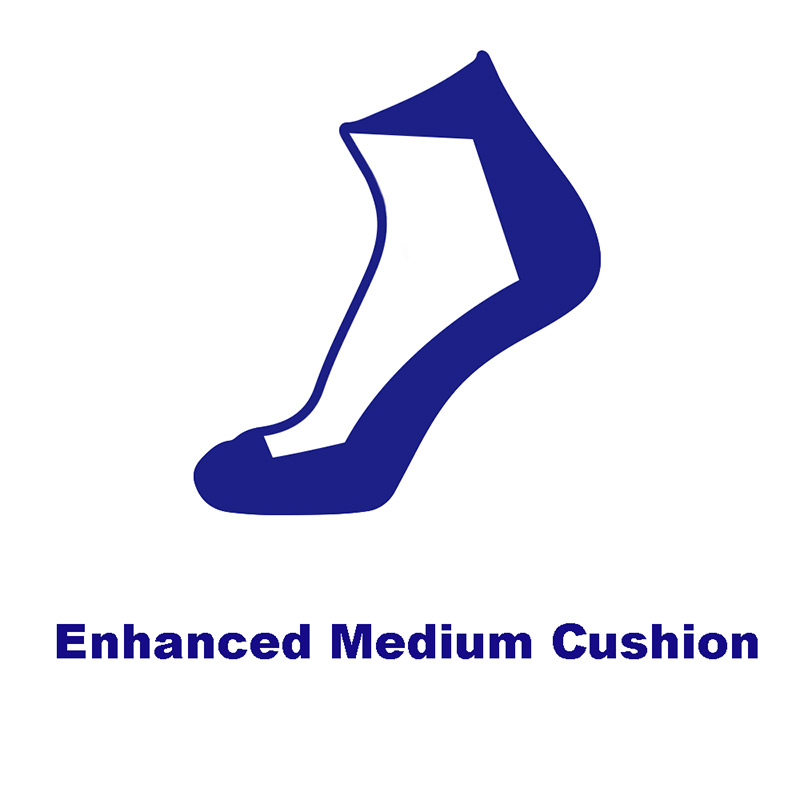 Носки Enhanced Medium weight Micro hiking socks Dark Grey/Black