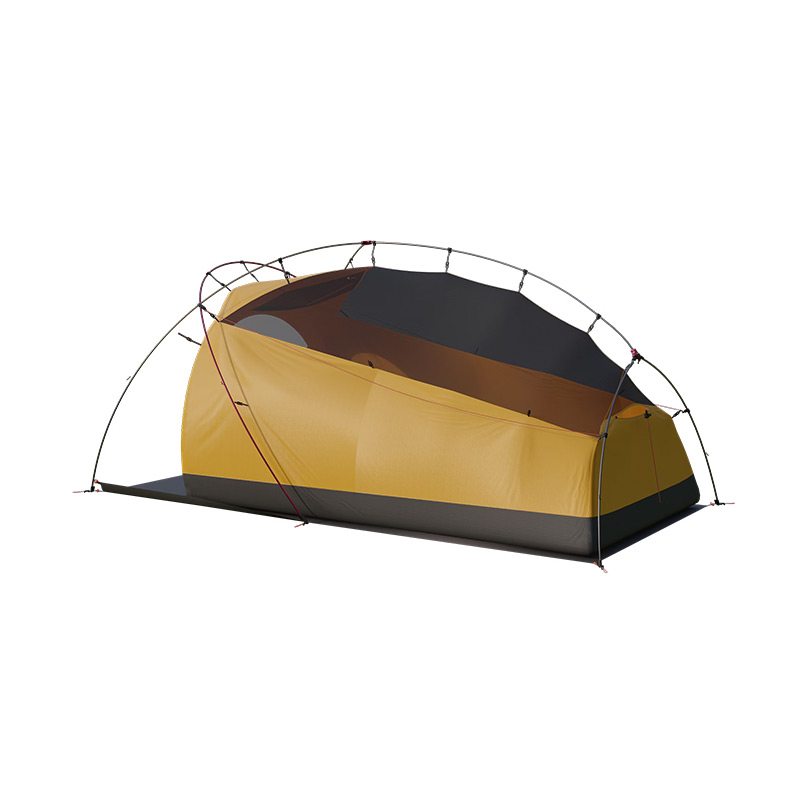 Палатка 3 местная PUEZ TREK 3P TENT Alloy/Gold