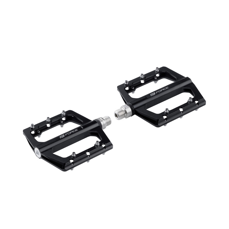 Педали pedals FORCE STEEP alloy, sealed bearings Black