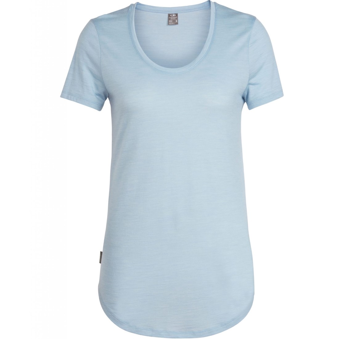 Футболка женская Solace SS Scoop W 130 Sky HTHR Голубая