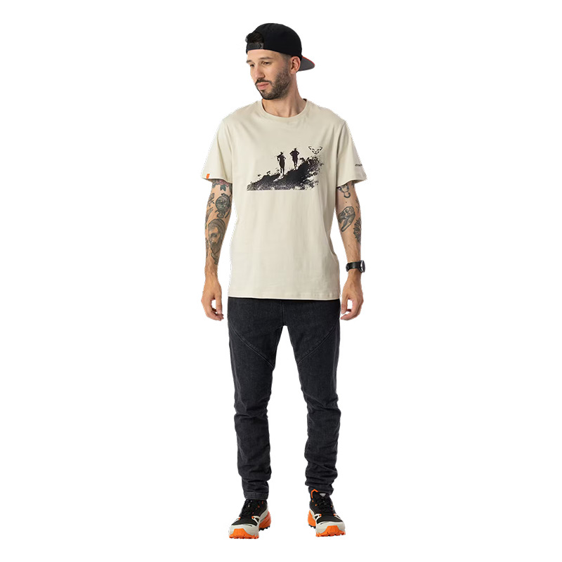 Футболка мужская Dynafit GRAPHIC CO M S/S TEE Overcast