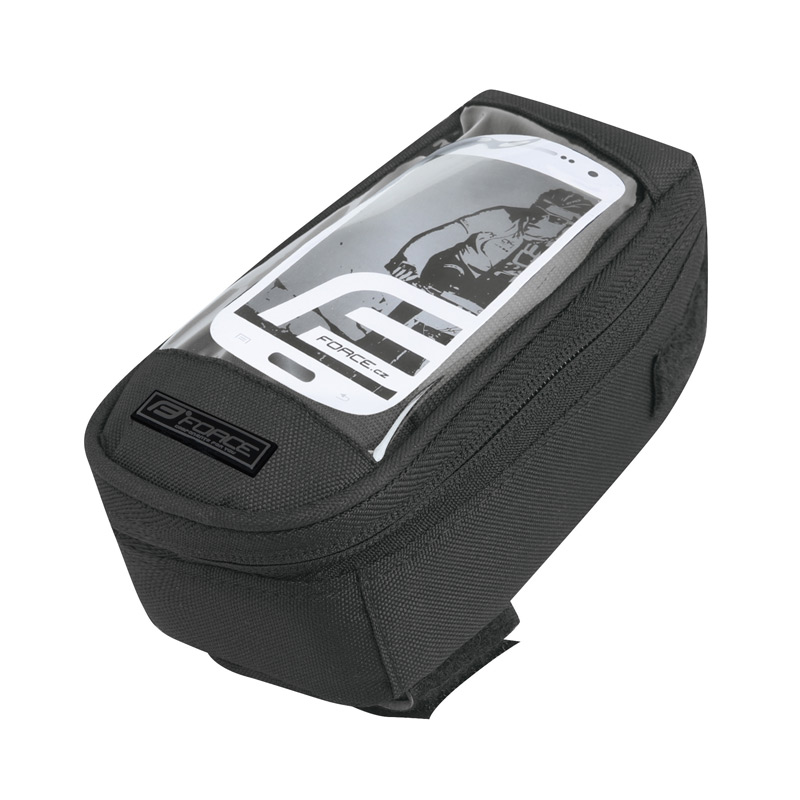 Сумка на раму для телефона bag frame FORCE PHONE 4" top Black