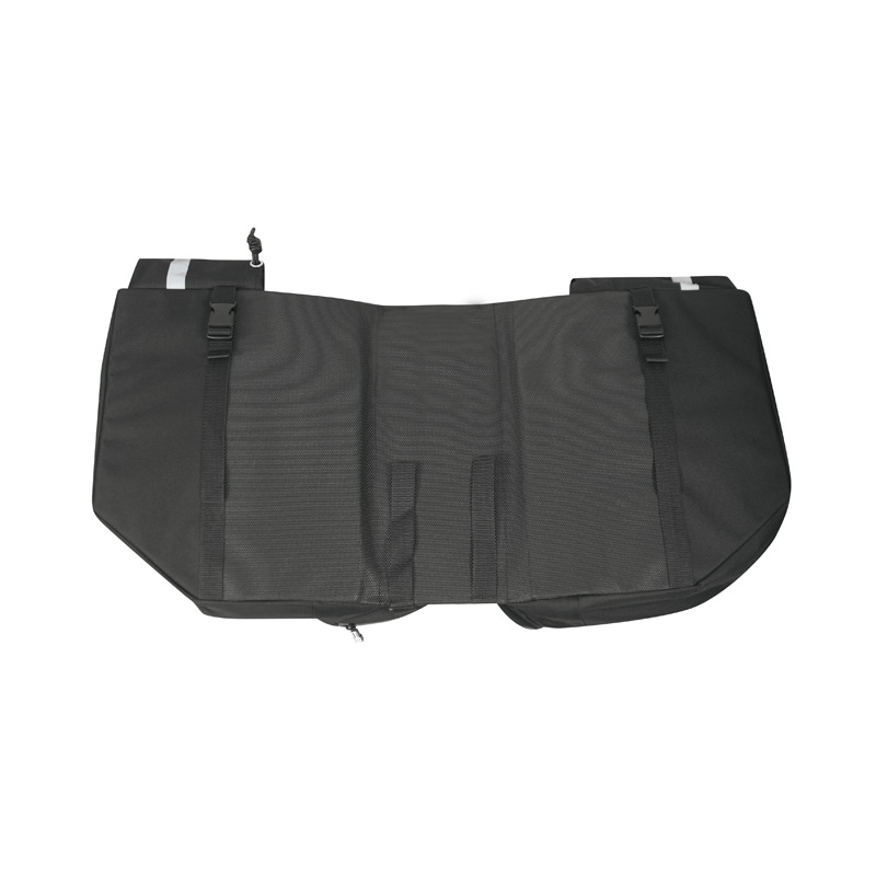 Сумка на багажник bag-triple on rear carrier FORCE TARGET, Black 32I