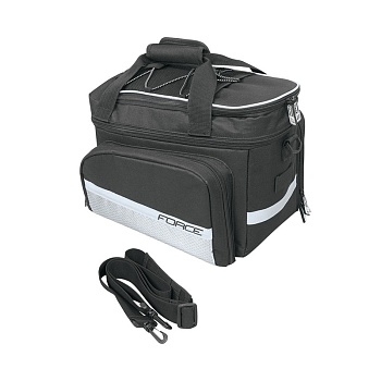 Сумка на багажник bag rear carrier FORCE LARGE, Black 20I