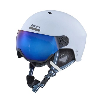 Горнолыжный шлем Cairn REFLEX VISOR Matt White