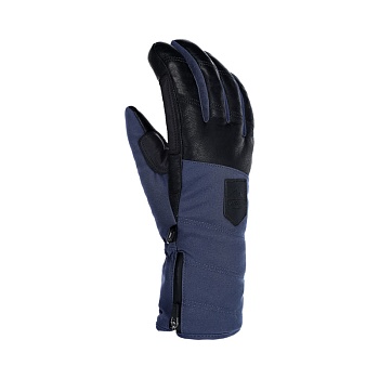 Перчатки женские VIKING NORVIKA W SKI-1909 navy leather/primaloft/aqua thermo tex+RE