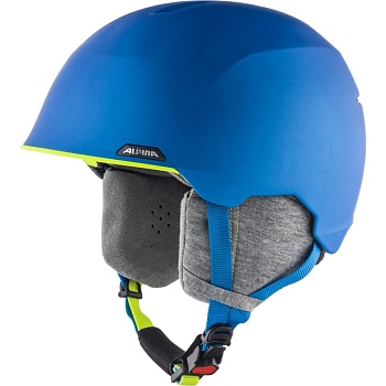 Горнолыжный шлем ALBONA Blue Neon Eellow matt