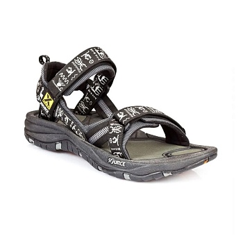 Сандали мужские Gobi Men`s Black Inca черн с рис