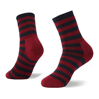 Носки Heavy weight Crew hiking socks black/red