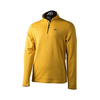 Кофта мужская Mico M Half Neck Zip Shirt Warm Control Nero