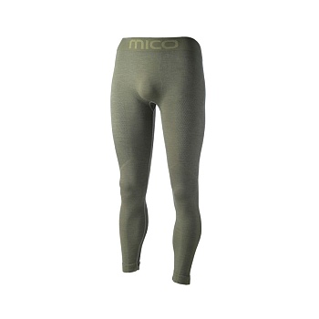 Термобелье мужское низ Mico MLTight Pnt SuperThermo Merino Verde Militare