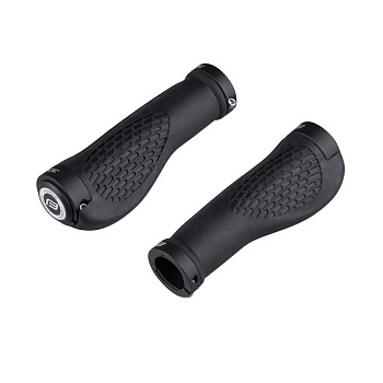 Грипсы FORCE ERGO with locking Black Packed