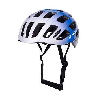 Шлем велосипедный FORCE HAWK white-blue