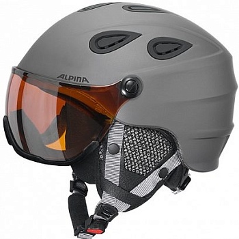 Грнолыжный шлем GRAP Visor HM Grey Matt