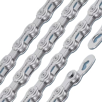 Цепь велосипедная chain CONNEX 10s0 for 10 speed cassette, Silver