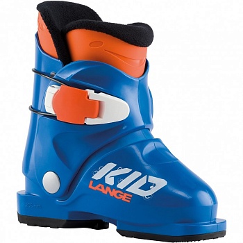 Ботинки горнолыжные L-KID POWER BLUE/ORANGE FLUO
