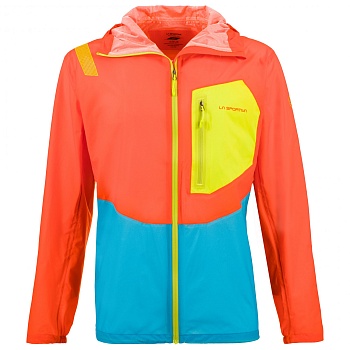 Куртка мужская HAIL JKT M pumkin/tropic Blue