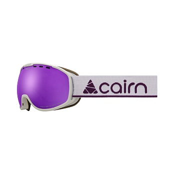 Горнолыжная маска  Cairn OMEGA SPX3 Shiny White Purple